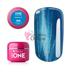 Gel UV Base One Silcare metalic Midnight Sky 5 ml